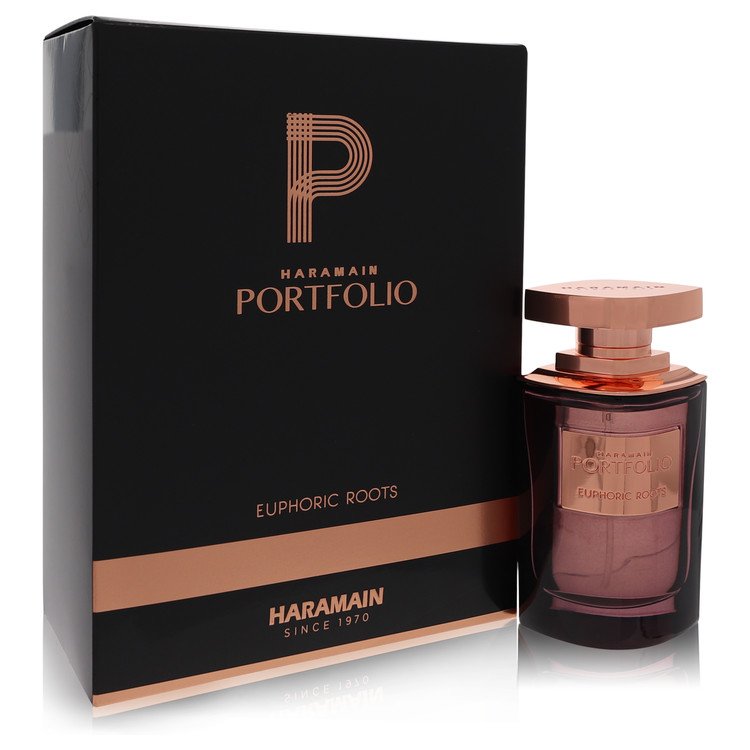 Al Haramain Portfolio Euphoric Roots by Al Haramain Eau De Parfum Spray (Unisex) 2.5 oz Al Haramain Portfolio Euphoric Roots by Al Haramain Eau De Parfum Spray (Unisex) 2.5 oz